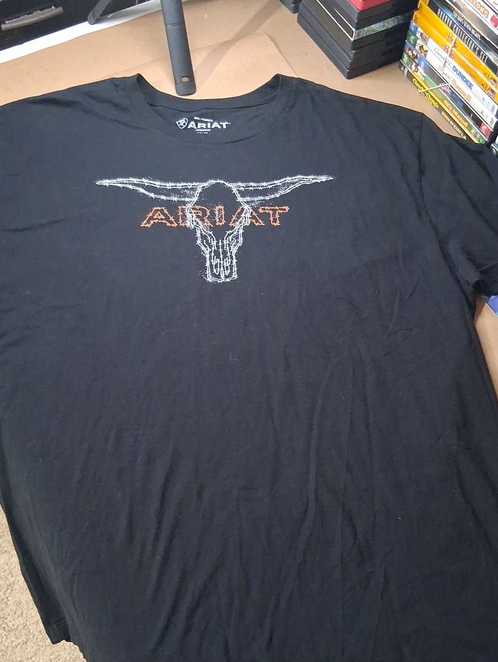 Ariat Men’s Black Short Sleeve Graphic T-Shirt